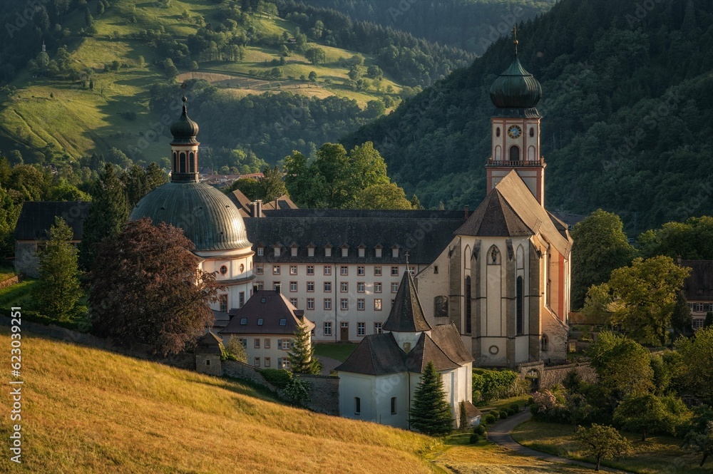 Fototapeta premium church in the village