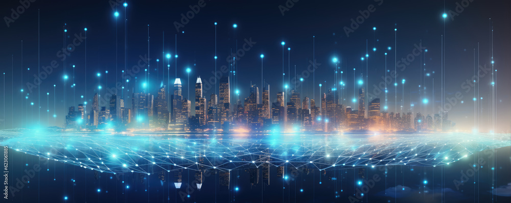 Smart city conection background. dark blu or red colors. Smart city conection background. dark blu or red colors.
