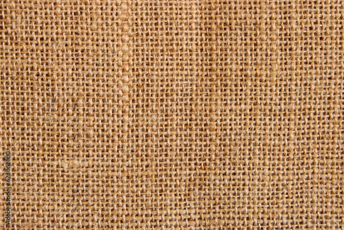 Brown Knitted Burlap Fabric Texture Material
