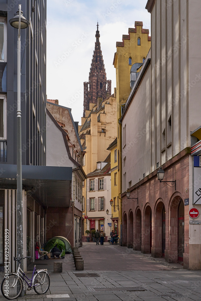 Strasbourg Cathedral from different angles