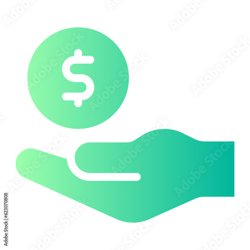 funding gradient icon