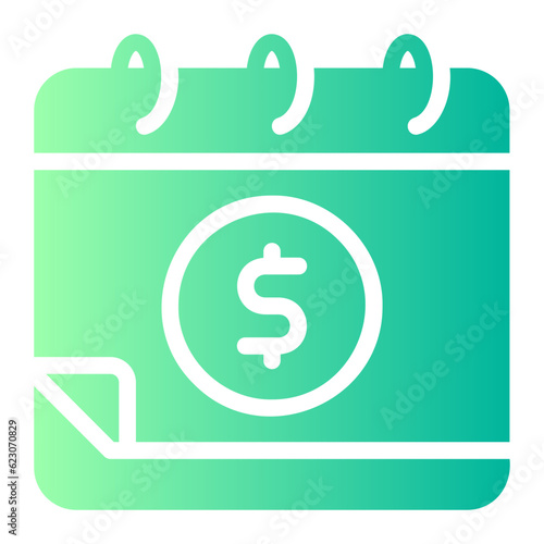 installment plan gradient icon