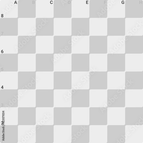 minimalist chessboard, vector