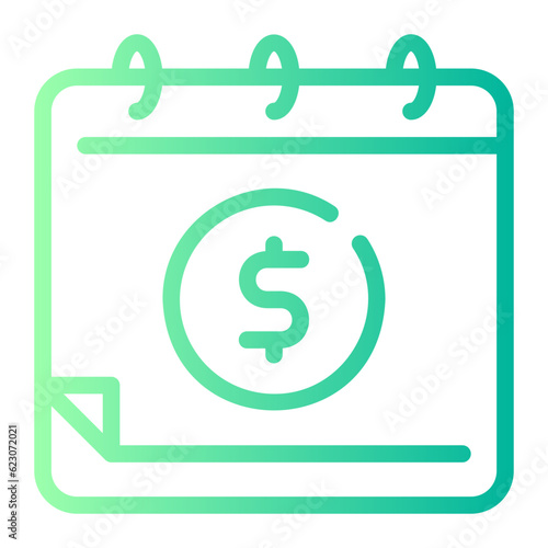 installment plan gradient icon