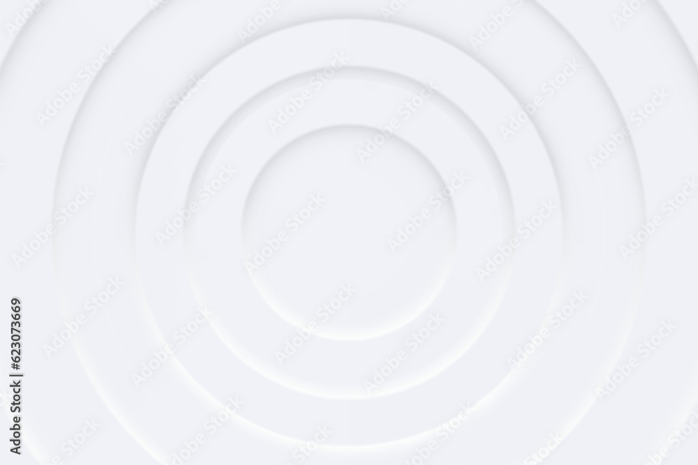 Geometric background gray vector circles neomorphism background, brochure template Geometric background gray vector circles neomorphism background, brochure template
