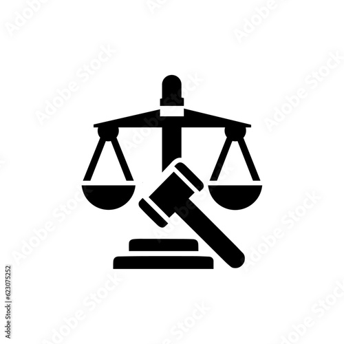 Law firm logo and professional modern icon design.