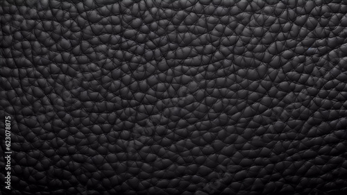 Black leather interior background. Generative ai design.