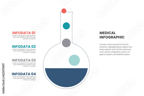 Science lab concept design, can be used for infographics, template and presentation