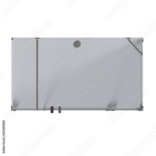 Wallpaper Mural shower cabin isolated on transparent background, 3D illustration, cg render
 Torontodigital.ca