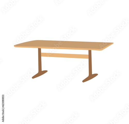 Table Desk Home Furniture Design.Couple silhouettes near table.French Cafe Table