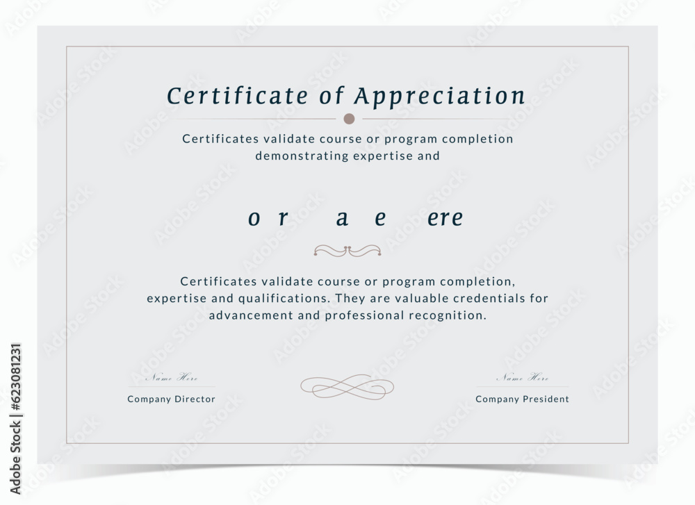 custom made wallpaper toronto digitalCertificate of Appreciation template, Certificate of achievement, awards diploma
