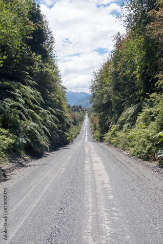 part of the carretera austral in chile