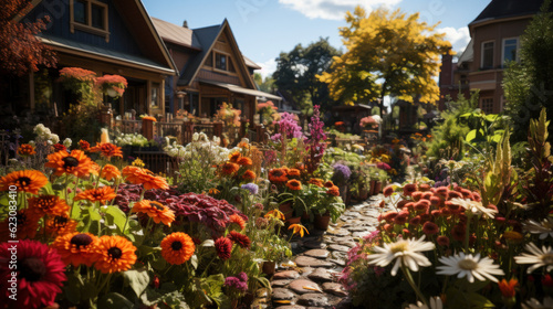 Picturesque Homes, Small Town Houses and Gardens