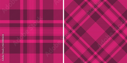 Background vector seamless of plaid tartan check with a pattern textile texture fabric.