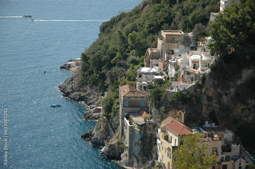 Amalfi nella costiera Amalfitana .