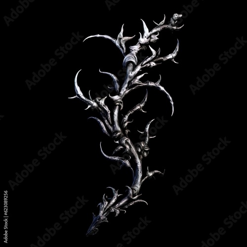 Elegant vines. Perfect for fantasy, high fantasy, book covers, cards, invitations, games and more.