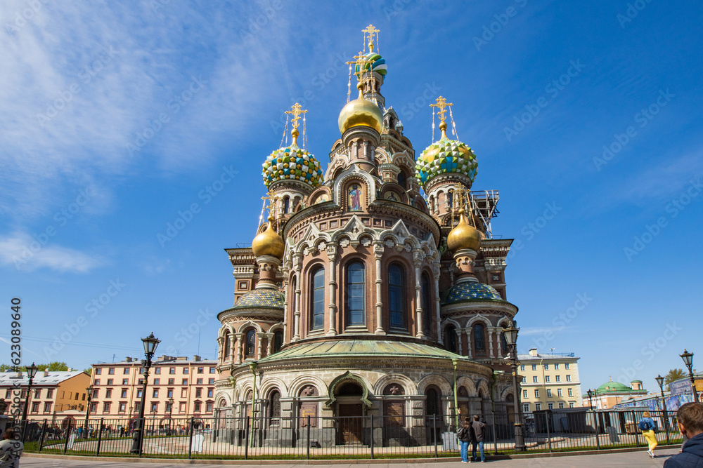 View of the Church of the Savior on Spilled Blood
