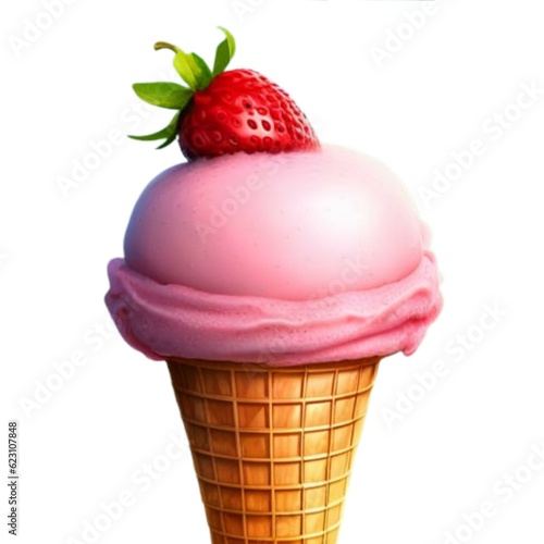 sweet ice cream dessert food strawberry