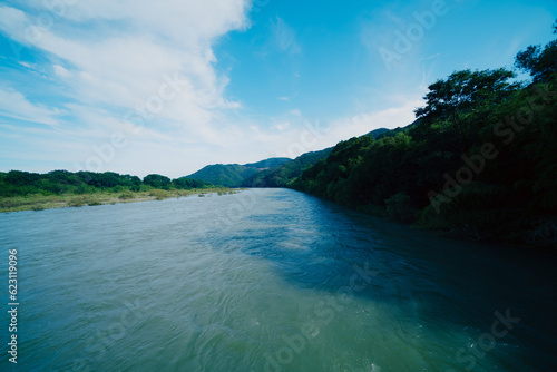 四万十川の風景 © rika_portrait