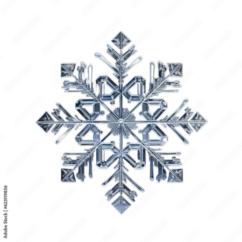 Christmas Crystal snowflake Png