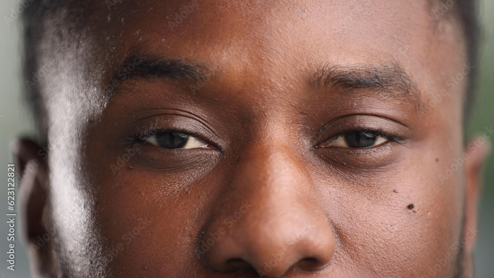 © Katsiaryna - confident african man in pose with closed eyes