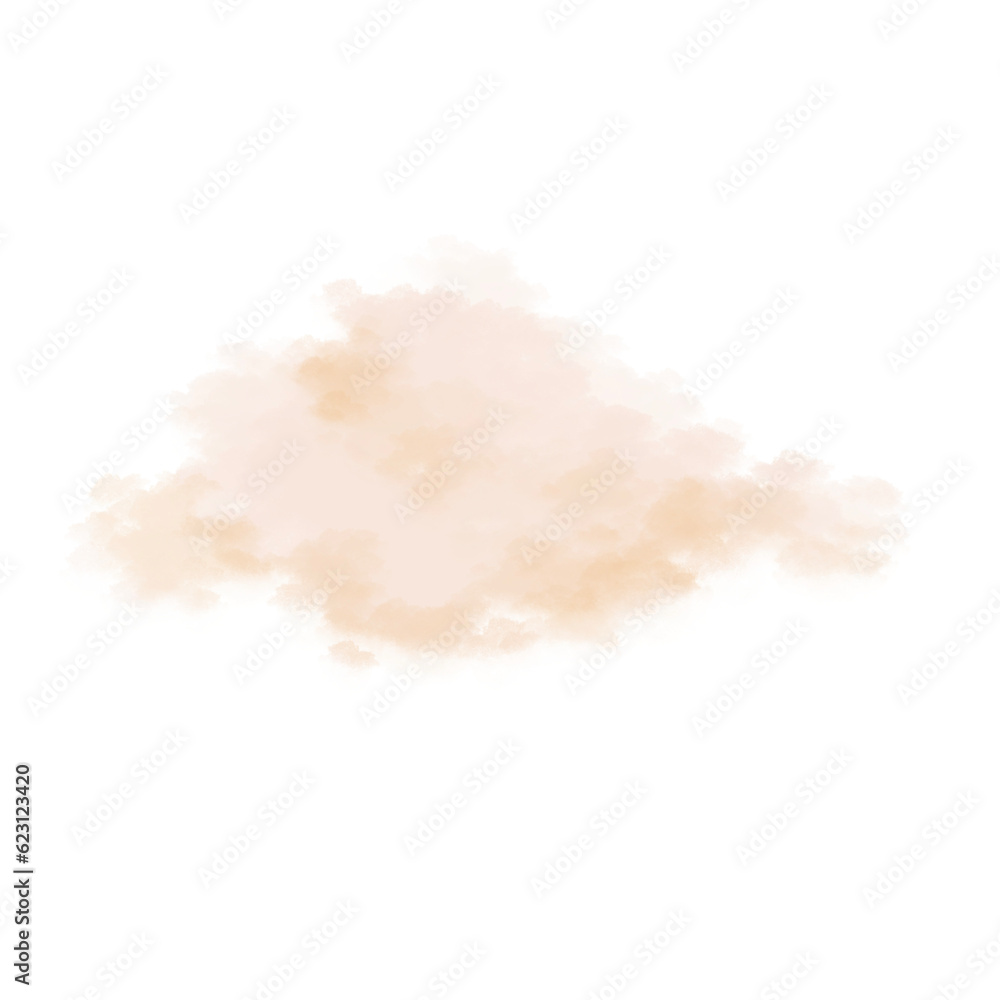 Cloud Watercolor Style Cloud Watercolor Style