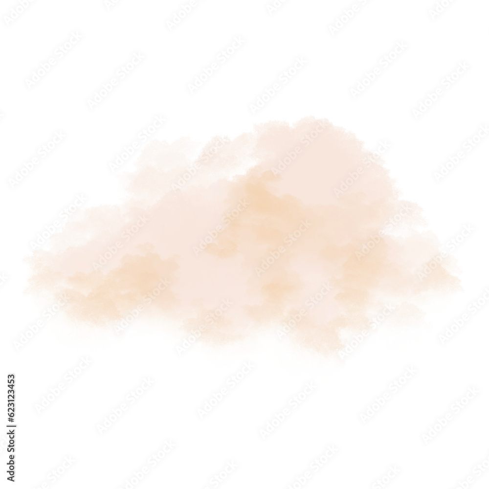Cloud Watercolor Style Cloud Watercolor Style