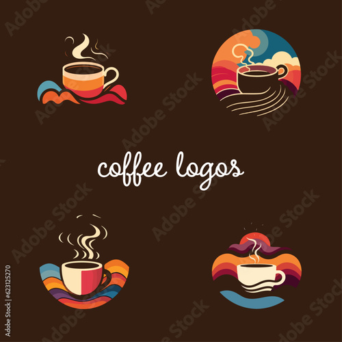 Coffee Kaffee Logo Brand Marke surreal minimalistisch minimalist