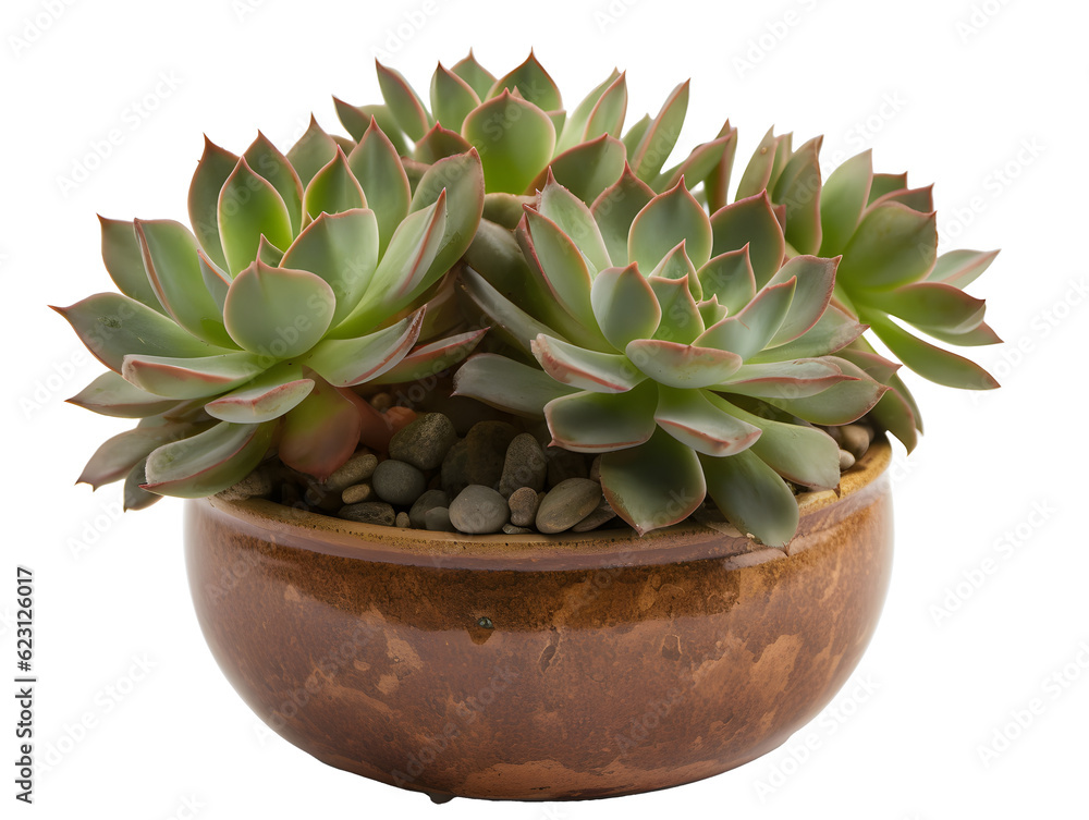 白背景に置かれた多肉植物の美しさ No.008 | The Beauty of a Potted Succulent on a White Background Generative AI 白背景に置かれた多肉植物の美しさ No.008 | The Beauty of a Potted Succulent on a White Background Generative AI