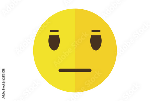 Ignore colored Emote icon Emoji symbol yellow Emoticon sign art
