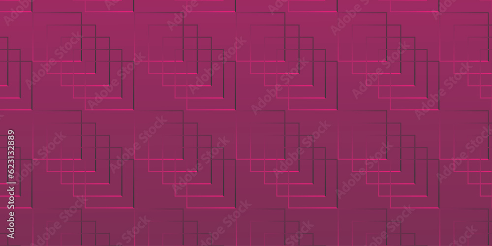 Abstract geometric square lines pattern background, unique and creative.