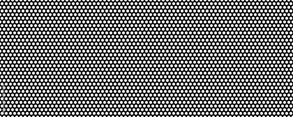 black white Metal mesh seamless pattern
