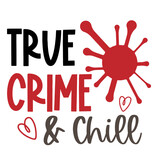 True Crime svg bundle lettering. illustration vector poster, background, postcard, banner, window. Vector illustration