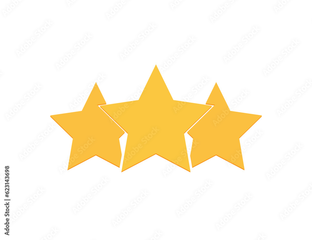 Three tails. Flat vector icon. quality sign. Three tails. Flat vector icon. quality sign.