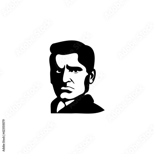 Loser Logo, Vintage Loser Face, Loser Head Vector