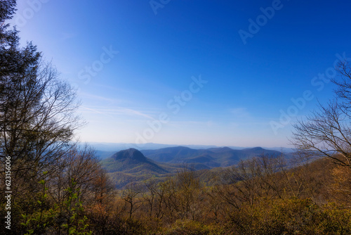 Blue Ridge Parkway in North Carolina  USA