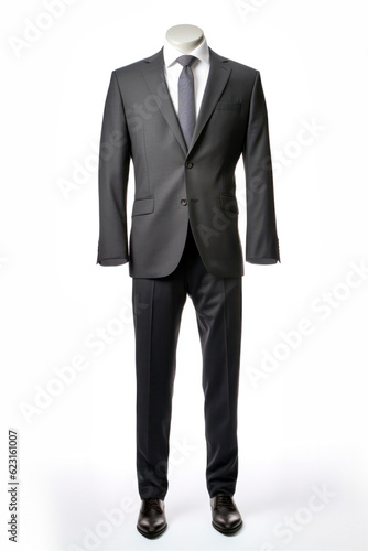 business suit isolated on white