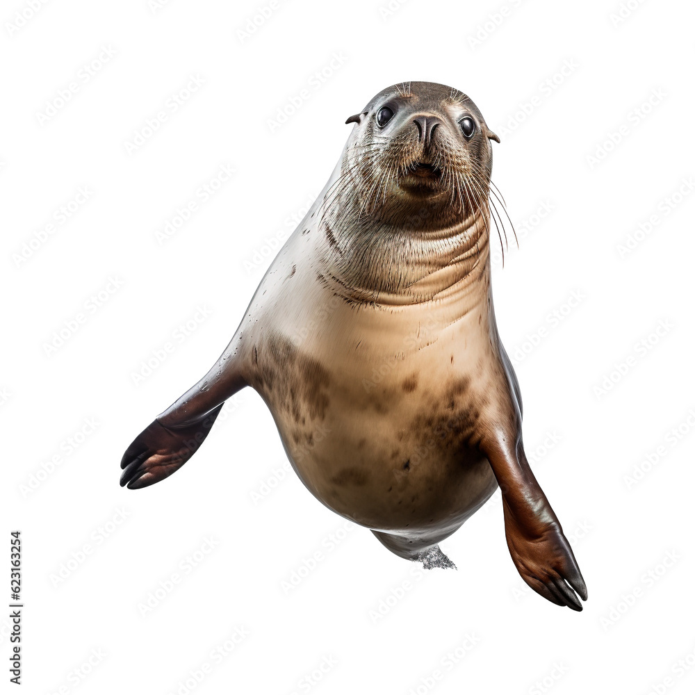 Obraz premium seal isolate on background