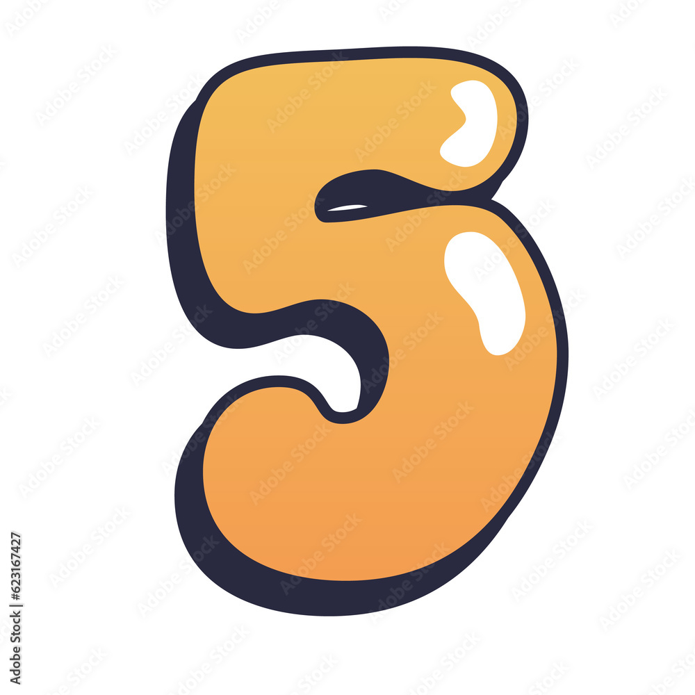 bubble candy  font text design