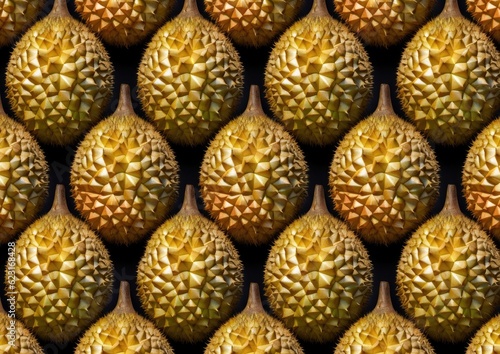 Professional photography of Pattern of Jackfruits fruits. Genera