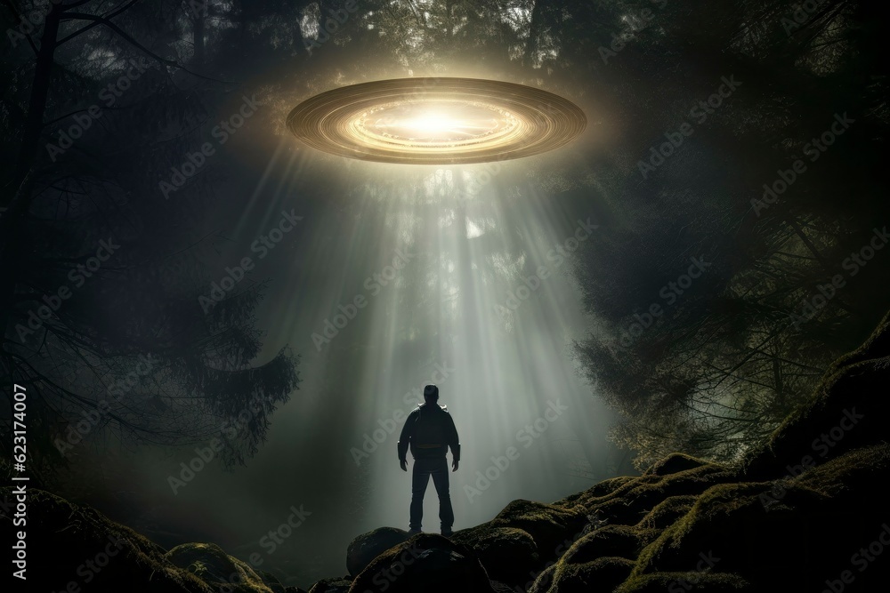 Alien Abduction: UFO in the Night Sky Alien Abduction: UFO in the Night Sky