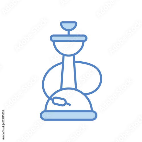 Hukka icon, Vector Stock illustration.