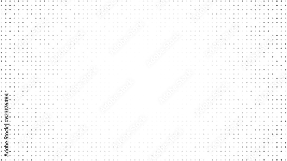 Monochrome halftone background with dots Monochrome halftone background with dots