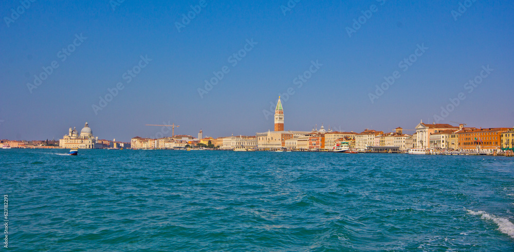 view from san marco placen in venice

