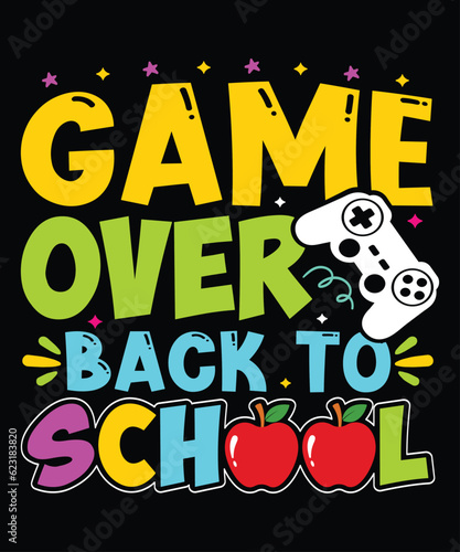 Game Over Back to School.