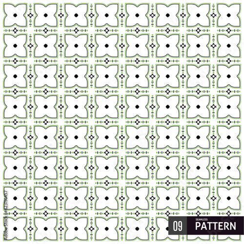 Maori seamless vector line pattern,ethnic art,Japanese style.Modern style texture.infinite seamless pattern.Grid with regular cells.