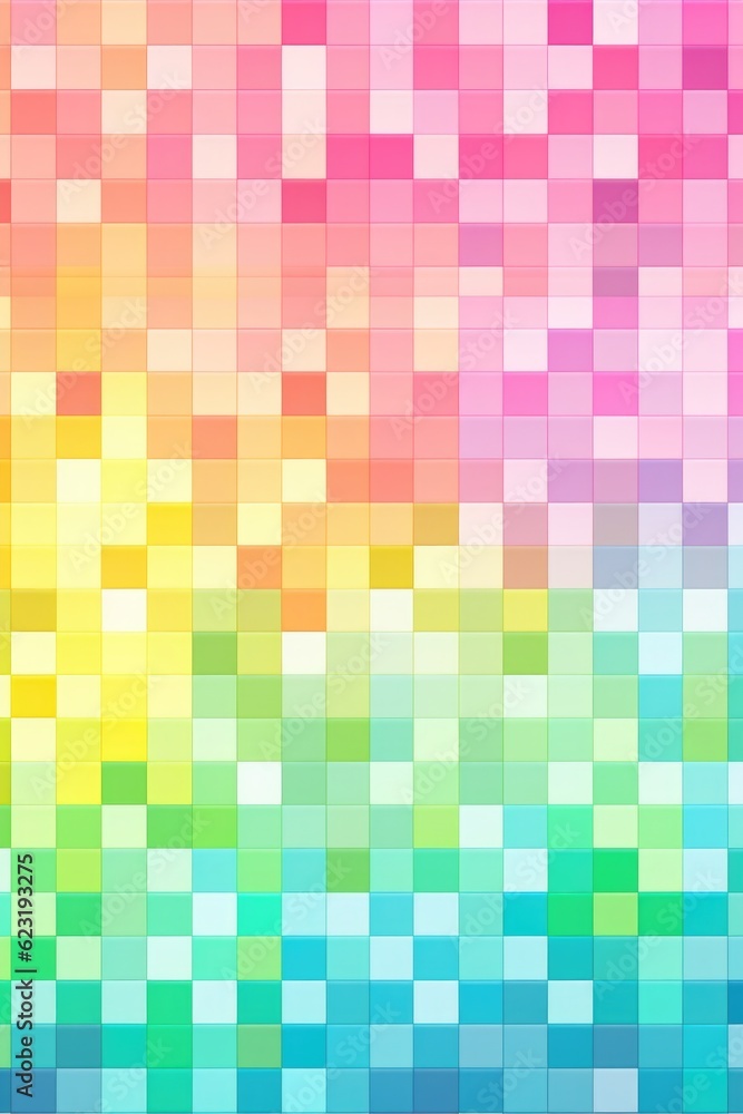 Abstract Pixel Mosaic: Mesmerizing Generative AI Pattern in Vibrant Blues Abstract Pixel Mosaic: Mesmerizing Generative AI Pattern in Vibrant Blues
