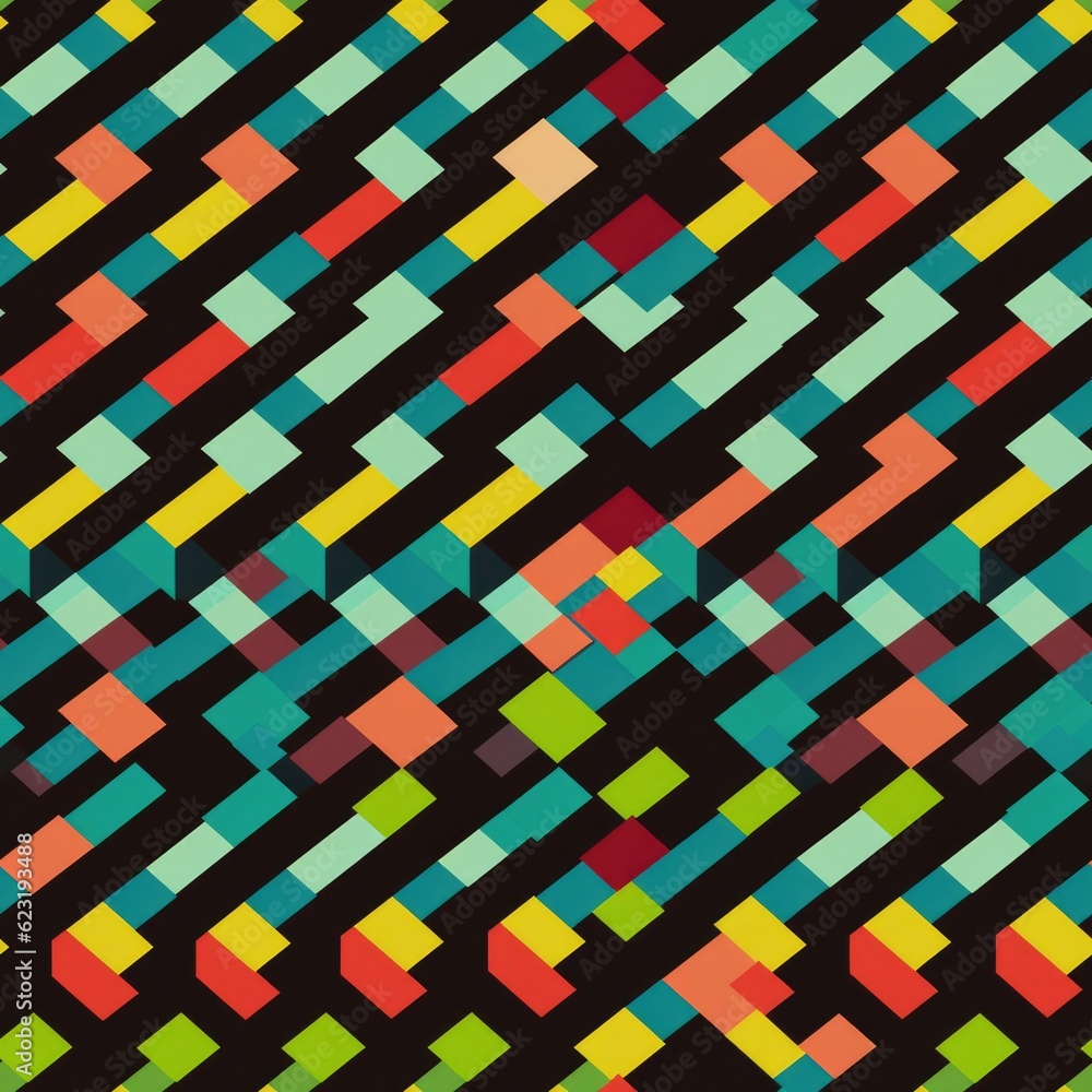 Mosaic Marvel: Mesmerizing Generative AI Pixel Pattern Unveiled Mosaic Marvel: Mesmerizing Generative AI Pixel Pattern Unveiled