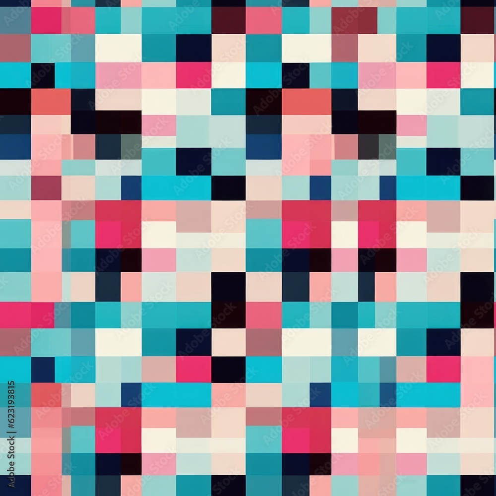 Mosaic Marvel: Mesmerizing Generative AI Pixel Pattern Unveiled Mosaic Marvel: Mesmerizing Generative AI Pixel Pattern Unveiled