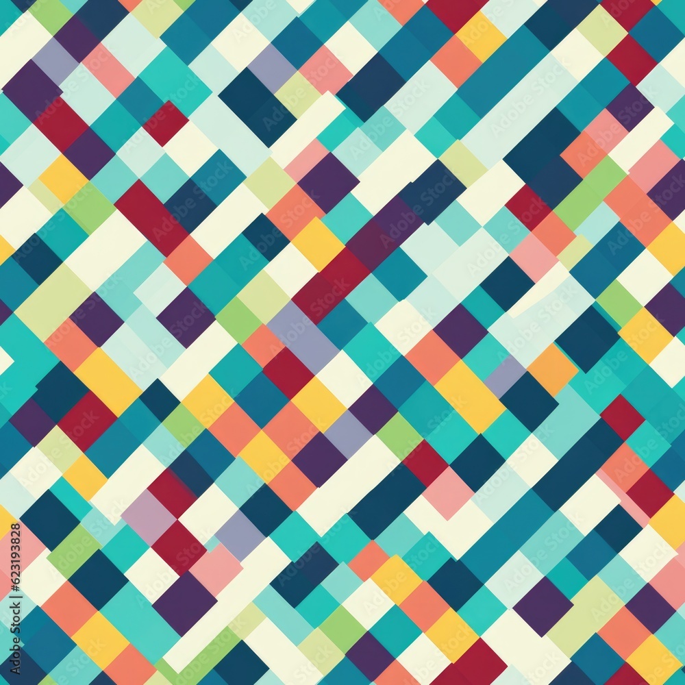 Mosaic Marvel: Mesmerizing Generative AI Pixel Pattern Unveiled Mosaic Marvel: Mesmerizing Generative AI Pixel Pattern Unveiled